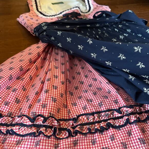 Country Line Authentic German Dirndl / Tracht - Size EU42 - Picture 6 of 9